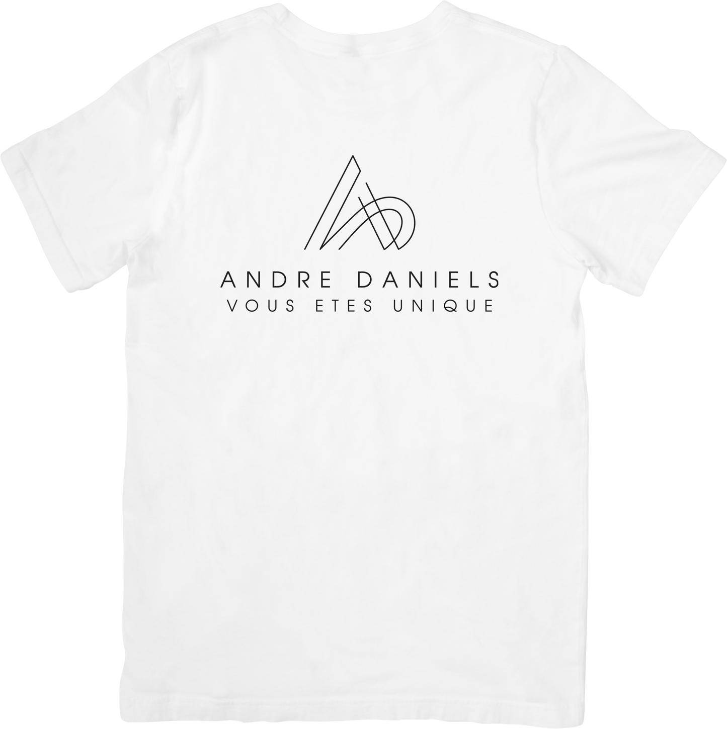 Andre Daniels White Cotton Blend T-Shirt