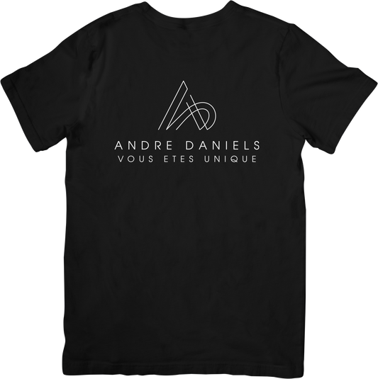 Andre Daniels Cotton Blend T-Shirt-  Black