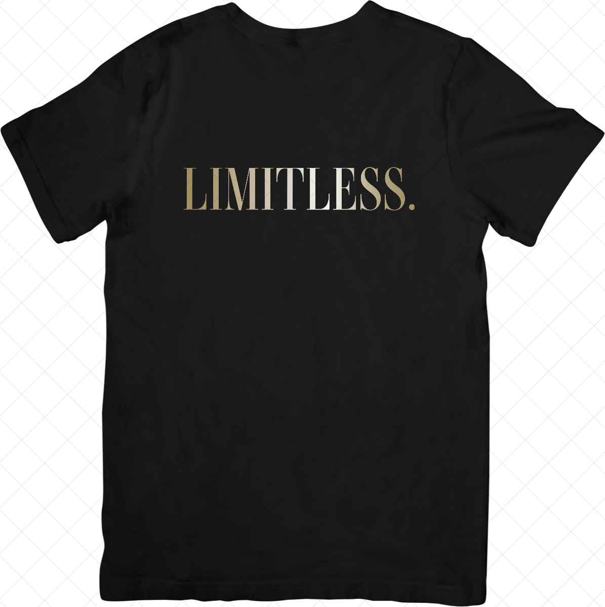 Andre Daniels Black Cotton Blend T-Shirt