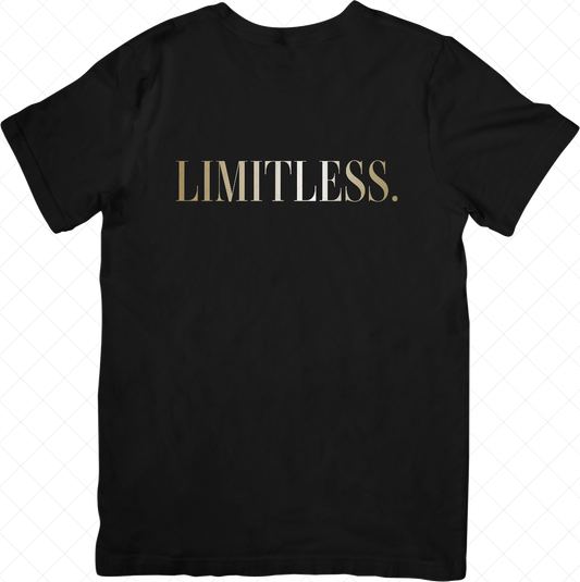 Andre Daniels Black Cotton Blend T-Shirt